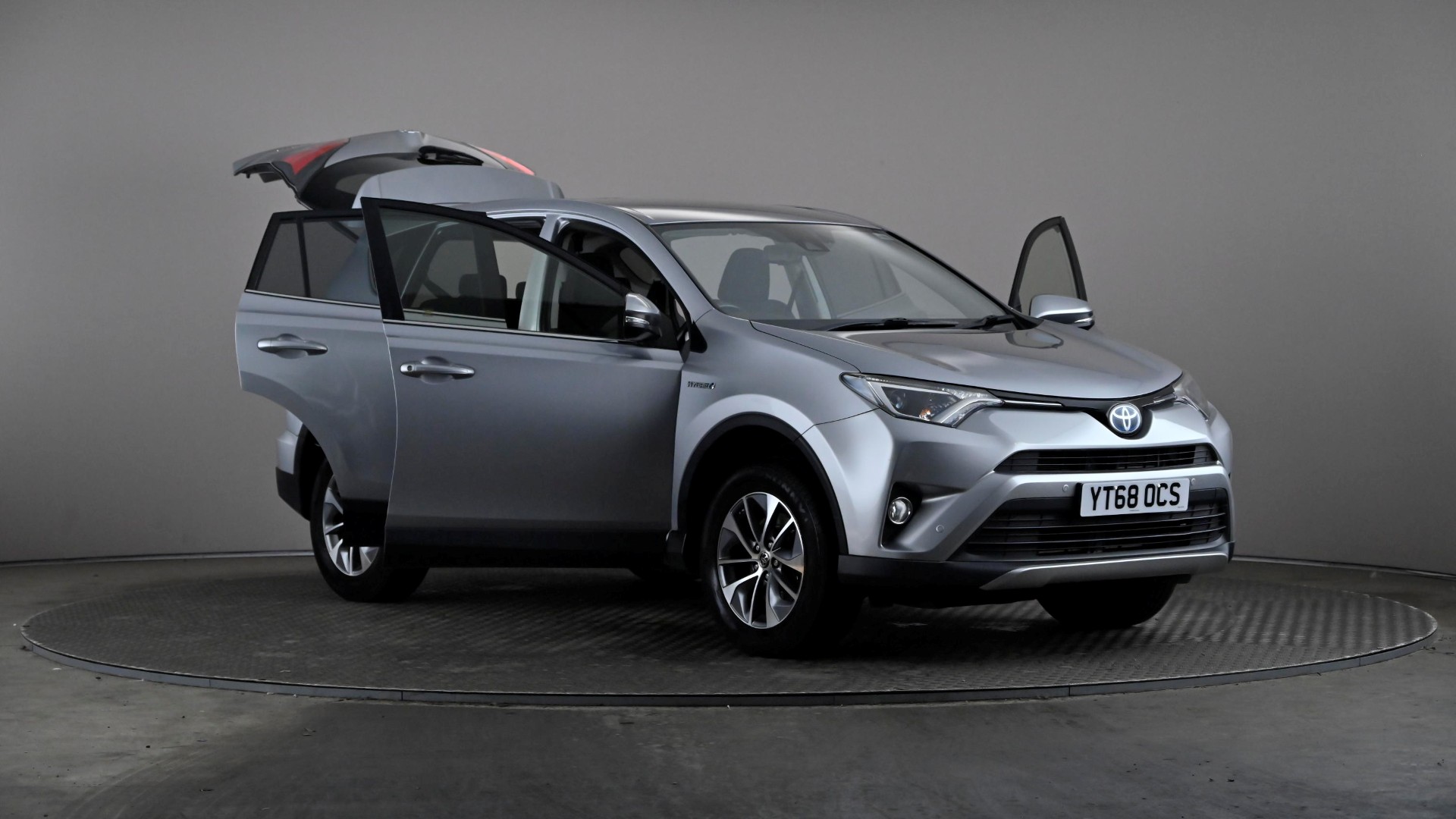 2018 TOYOTA RAV4 2.5 VVT I HYBRID ICON TSS CVT CLOTH 2WD PETROL HYBRID AUTOMATIC... photo